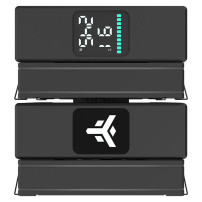 COOLER ITEK "ICY-6HAT" (Raff. Aria) 250W TDP, 6 HP, 12cm ARGB FAN,TEMPER. DIGITAL DISPLAY+SW -SKT UNIVERSALE - ITACI6HAT ITACI6H