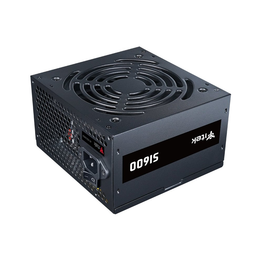 ALIMENTATORE ITEK SI600 600W ATX 20+4 PIN 80+ PFC ATTIVO, 12CM SILENT FAN - 3 CONN. SATA - EPS (4+4 poli) - ITPSESI600 ITPSESI60
