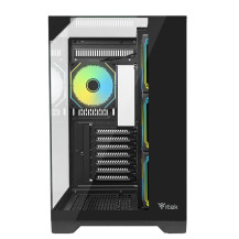 CASE ITEK TOWER "DARK CAVE PANO" GAMING  2*USB3,1*USB-C 4*12cm fan ARGB, Temp Glass Top,  Side & Front Panel, -  ITGCADCPAB ITGC