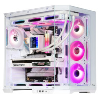 itek DARK CAVE AKU Tower Bianco
