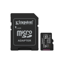 SD-MICRO KINGSTON  64GB Canvas Select Plus Classe 10, UHS-I, U1/U3, video 10/30, A1, READ 100MB/s + ADATTATORE  - SDCS3/64GB SDC