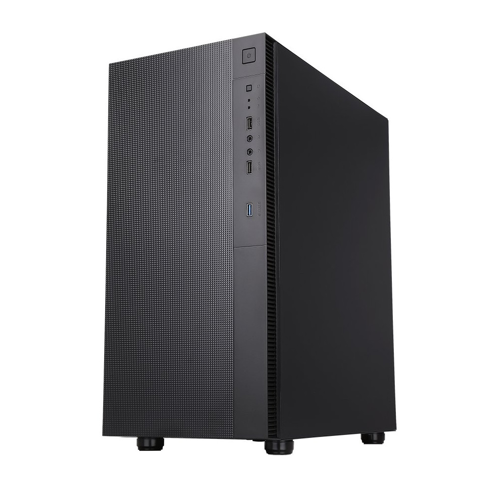 CASE ITEK SYLENT 03NP MIDDLE TOWER 500W 80+, ATX, 3x12cm fan, 2xUSB3, RIVEST. FONOASSORBENTE - ITGCSY03NP ITGCSY03NP ITEK