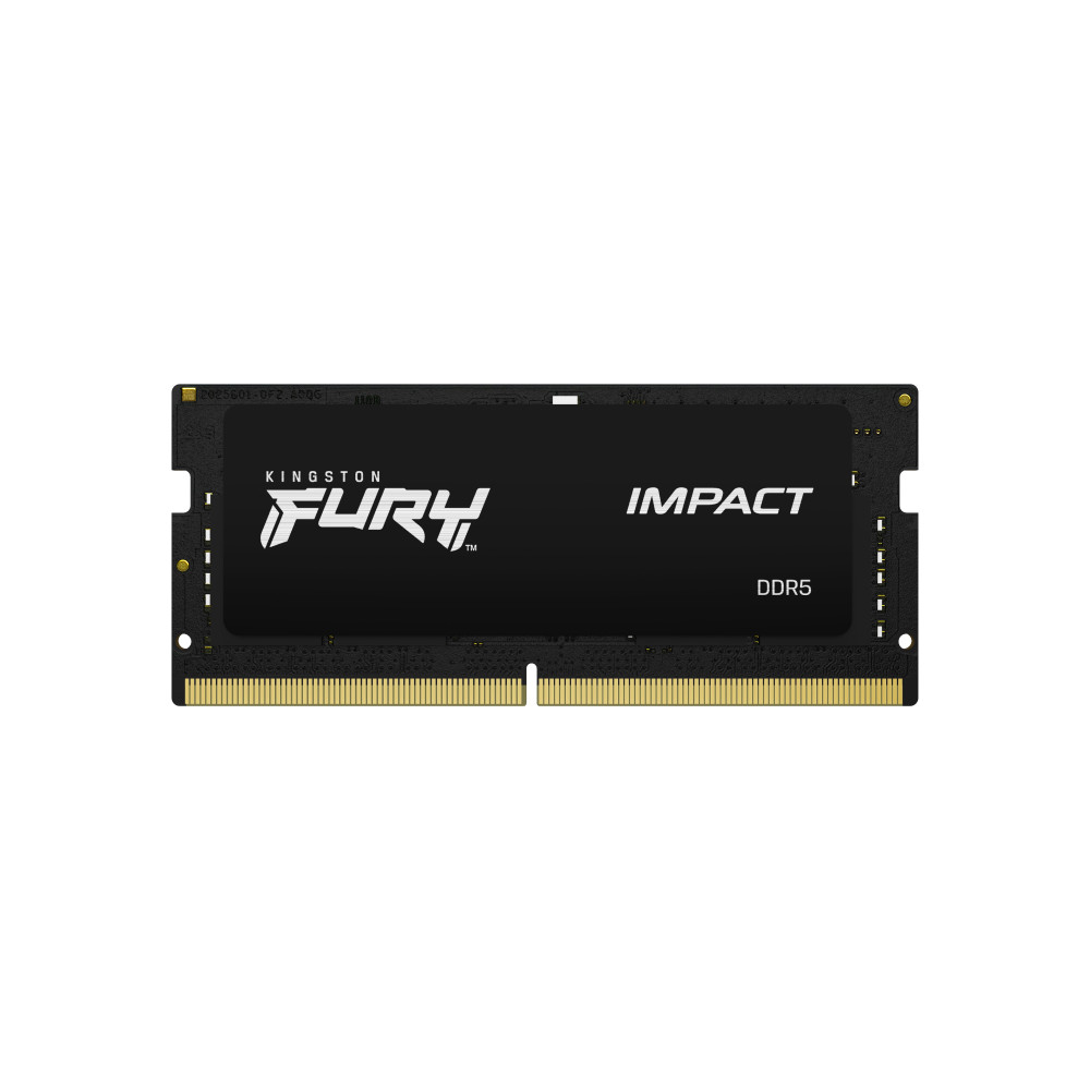 DDR5 SO-DIMM KINGSTON  16Gb 5600Mhz FURY IMPACT - CL38 - KF556S40IB-16 KF556S40IB-16 KINGSTON
