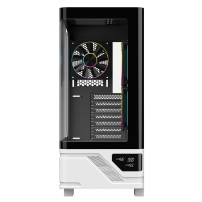 CASE ITEK M.TOWER "NETRON CURVED" - Gaming  Tower, ATX, 3x12cm ARGB fan,  2xUSB3, Type-C, Darker Temp Glass Side, -  ITGCANTC01 