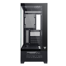 CASE ITEK M.TOWER SHOWBUI 37B - Gaming  Tower, ATX, 3x12cm ARGB fan,  Type-C, 2xUSB3.0, Side & Front  Panel Temp, - ITGCASB37B I