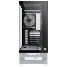 CASE ITEK M.TOWER SHOWBUI 37WB - Gaming  Tower, ATX, 3x12cm ARGB fan,  Type-C, 2xUSB3.0, Side & Front  Panel Temp, - ITGCASB37WB