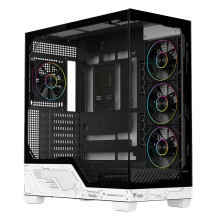 CASE ITEK M.TOWER "NEBRALUX 01 - Gaming  Tower, ATX, 4x12cm ARGB fan,  2xUSB3, Type-C, Darker Temp Glass Side - ITGCANL01 ITGCAN
