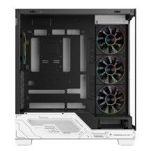 CASE ITEK M.TOWER "NEBRALUX 01 - Gaming  Tower, ATX, 4x12cm ARGB fan,  2xUSB3, Type-C, Darker Temp Glass Side - ITGCANL01 ITGCAN