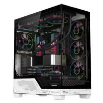 CASE ITEK M.TOWER "NEBRALUX 01 - Gaming  Tower, ATX, 4x12cm ARGB fan,  2xUSB3, Type-C, Darker Temp Glass Side - ITGCANL01 ITGCAN