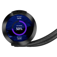 COOLER ITEK " ARCTIC SPHERE V2 - 360mm, ARGB, LCD 2. 8" +SW, PWM FAN,SKT UNIVERSALE - ITLCASLV2360 ITLCASLV2360 ITEK