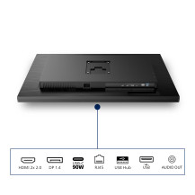MONITOR PHILIPS LED 31.5" 32B1U3900/00 3840x2160 4ms 350cd/m² 3.500:1 2x3W MM Reg.H PIVOT 2HDMI DP USB-C docking 32B1U3900/00 PH