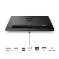 MONITOR PHILIPS LED 31.5" 32B1U3900/00 3840x2160 4ms 350cd/m² 3.500:1 2x3W MM Reg.H PIVOT 2HDMI DP USB-C docking 32B1U3900/00 PH