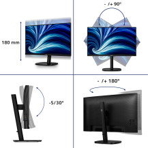 MONITOR PHILIPS LED 31.5" 32B2N3500/00 2560x1440 100HZ 4ms 350cd/m² 1.500:1 2x2W MM Reg.H PIVOT 2HDMI DP 32B2N3500/00 PHILIPS