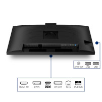MONITOR PHILIPS LED 31.5" 32B2U3601H/00 2560x1440 100HZ 4ms 350cd/m² 1.500:1 2x2W MM WEBCAM Reg.H PIVOT HDMI DP USB-C Docking 32