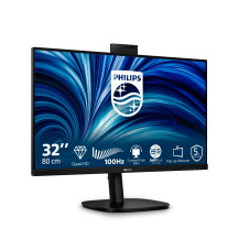 MONITOR PHILIPS LED 31.5" 32B2U3601H/00 2560x1440 100HZ 4ms 350cd/m² 1.500:1 2x2W MM WEBCAM Reg.H PIVOT HDMI DP USB-C Docking 32