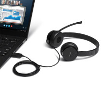 Lenovo 100 USB Stereo Headset - 4XD0X88524 4XD0X88524 LENOVO