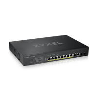 SWITCH ZYXEL XS1930-12HP 8P MULTIGIGABIT Poe 60W (375W max)(1G/2.5G/5G/10G)+2P MultiGigabit +2P 10GbE SFP+  IPv6, VLAN, QoS, .. 