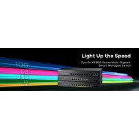 SWITCH ZYXEL XS1930-12HP 8P MULTIGIGABIT Poe 60W (375W max)(1G/2.5G/5G/10G)+2P MultiGigabit +2P 10GbE SFP+  IPv6, VLAN, QoS, .. 