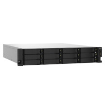 NAS RACK 2U QNAP TS-1232PXU-RP-4G 12HD 3,5"/2,5"SATA6 6GB/S NOHD 2P 10GBE SFP+ 2P 2.5GBE 4GB RAM DDR4 AL324 4CORE 2X250W TS-1232