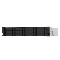 NAS RACK 2U QNAP TS-1232PXU-RP-4G 12HD 3,5"/2,5"SATA6 6GB/S NOHD 2P 10GBE SFP+ 2P 2.5GBE 4GB RAM DDR4 AL324 4CORE 2X250W TS-1232
