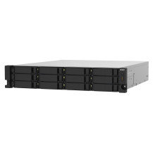 NAS RACK 2U QNAP TS-1232PXU-RP-4G 12HD 3,5"/2,5"SATA6 6GB/S NOHD 2P 10GBE SFP+ 2P 2.5GBE 4GB RAM DDR4 AL324 4CORE 2X250W TS-1232