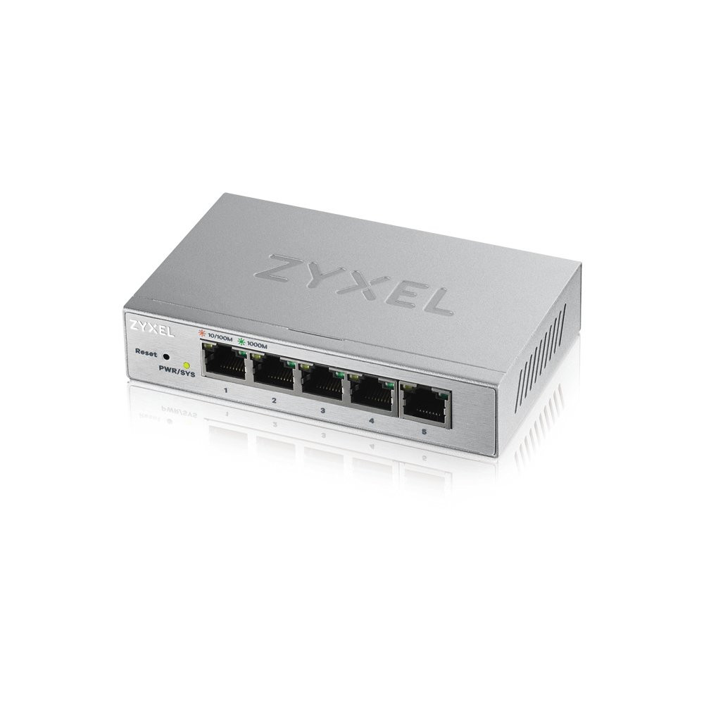 SWITCH ZYXEL 5P LAN GIGABIT ZYXEL GS1200-5-EU0101F SMART MANAGED PLUS 5P GIGABIT GS1200-5-EU0101F ZYXEL