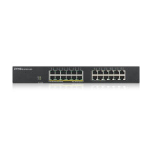 SWITCH ZYXEL GS1900-24EP-EU0101F 24P GIGABIT (12P POE EROG FINO 130W) - SUPP.IPV6, VLAN, RACK 19" GS1900-24EP-EU0101F ZYXEL