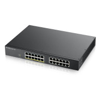 SWITCH ZYXEL GS1900-24EP-EU0101F 24P GIGABIT (12P POE EROG FINO 130W) - SUPP.IPV6, VLAN, RACK 19" GS1900-24EP-EU0101F ZYXEL