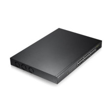 SWITCH ZYXEL GS-1900-24HP 24P LAN GIGABIT PoE (170W)+ 2 porte SFP Gigabit, Supporto IPv6, VLAN, WEB MANAGED Rack GS190024HPV2-EU