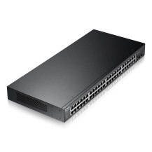 SWITCH ZYXEL GS-1900-48HP 48P LAN GIGABIT 24P PoE+ 2 porte SFP Gigabit, Supporto IPv6, VLAN, WEB MANAGED Rack GS190048HPV2-EU010