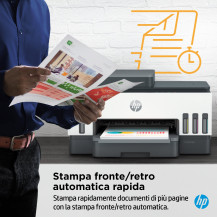 MULTIFUNZIONE HP CONSUMER Smart Tank 7305 A4 15PPM 250FF FAX ADF DUPLEX LAN USB WiFi 28B75A HP