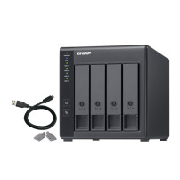 Expansion unit for NAS TOWER QNAP TR-004 x4HDD - USB 3.0 type-C hardware RAID external enclosure TR-004 QNAP