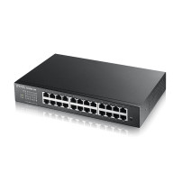 GS-1900-24E v3 - Switch Web Managed 24 porte Gigabit - Supporto IPv6, VLAN - Design senza ventole, Desktop/Rack GS1900-24E-EU010