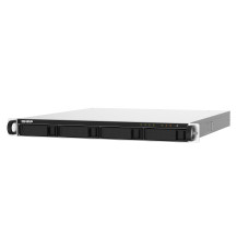 NAS RACK 1U QNAP TS-432PXU-RP-2G 4HD 3,5"/2,5" NOHD 2P 10GBE SFP+ 2P 2.5 GBE USB3.0 2GB DDR4 QUADCORE AL-324 1.7GHZ 2x250w TS-43