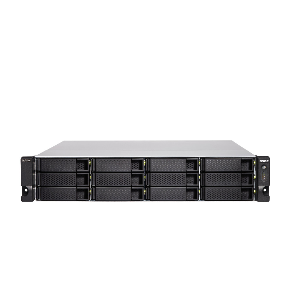 NAS RACK 2U QNAP TS-h1886XU-RP-R2-D1622-32G 18BAY (12+6) 4x2.5GBE 2x10GBE SFP+ USB 3.2 RAM 32GB DDR4 INTEL XEON D-1622 4C 2X550W