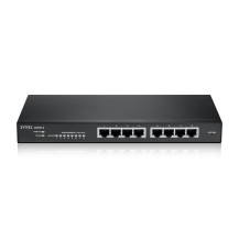 SWITCH ZYXEL - NebulaFlex Switch Web Managed 8p Gigabit - Supporto IPv6, VLAN - Design senza ventole, Desktop GS1915-8-EU0101F G