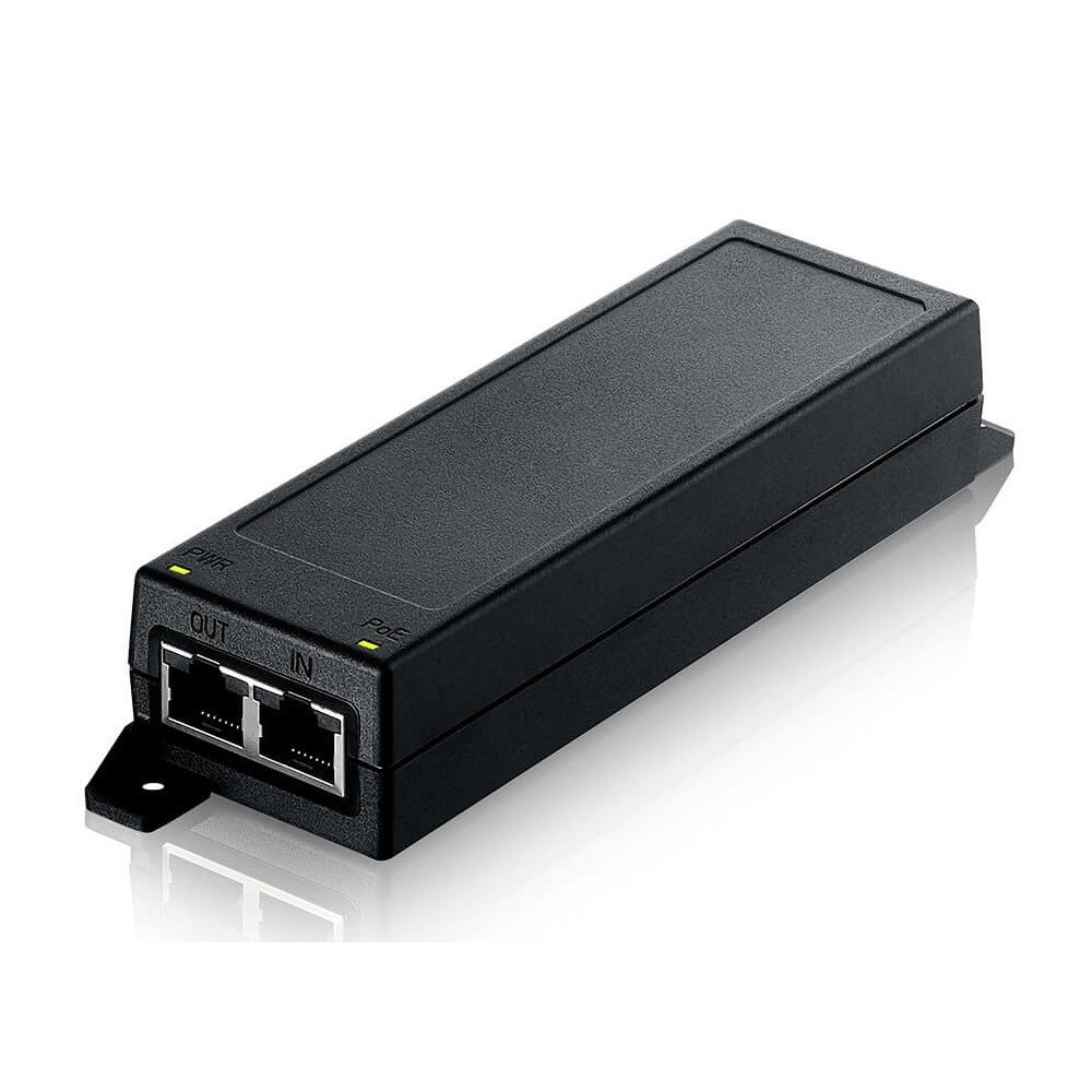 Adattatore Zyxel PoE12-30W - Iniettore Power over Ethernet ,1 porta MultiGigabit (1, 2.5Gb), fino a 30 W - POE12-30W-EU0101F POE