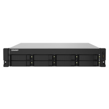 NAS RACK 2U QNAP TS-832PXU-4G 8HD 3,5"/2,5"SATA6 6GB/S NOHD 2P 10GBE SFP+ 2P 2.5GBE 4P USB3.0 4GB RAM DDR4 AL324 4CORE 1X250W TS