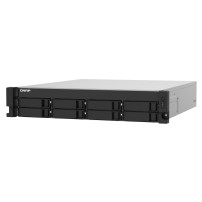 NAS RACK 2U QNAP TS-832PXU-4G 8HD 3,5"/2,5"SATA6 6GB/S NOHD 2P 10GBE SFP+ 2P 2.5GBE 4P USB3.0 4GB RAM DDR4 AL324 4CORE 1X250W TS