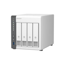 NAS TOWER QNAP TS-433-4G 4xHDD, NOHDD 3.5"/2.5" SATA ARM 2.0GHz QuadCore RAM 4GB 1P GIGA + 1P 2.5GbE 1P USB 3.2 2P USB 2.0 TS-43