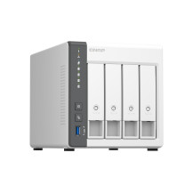 NAS TOWER QNAP TS-433-4G 4xHDD, NOHDD 3.5"/2.5" SATA ARM 2.0GHz QuadCore RAM 4GB 1P GIGA + 1P 2.5GbE 1P USB 3.2 2P USB 2.0 TS-43