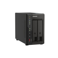 NAS TOWER QNAP TS-253E-8G 2HD NOHDD 2.5"/3.5" SATA 2x M.2 2x2.5 GBE 8GB RAM DDR4 2x HDMI Intel Celeron J6412 4Core 2.0GHz TS-253