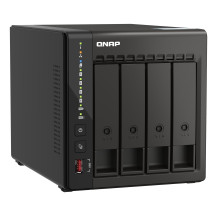 NAS TOWER QNAP TS-453E-8G 4HD NOHDD 2.5"/3.5" SATA 2P 2.5 GBE 8GB RAM DDR4 2XHDMI Intel Celeron J6412 4Core 2.0GHz TS-453E-8G QN
