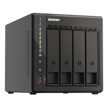NAS TOWER QNAP TS-453E-8G 4HD NOHDD 2.5"/3.5" SATA 2P 2.5 GBE 8GB RAM DDR4 2XHDMI Intel Celeron J6412 4Core 2.0GHz TS-453E-8G QN