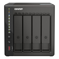 NAS TOWER QNAP TS-453E-8G 4HD NOHDD 2.5"/3.5" SATA 2P 2.5 GBE 8GB RAM DDR4 2XHDMI Intel Celeron J6412 4Core 2.0GHz TS-453E-8G QN