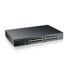 SWITCH ZYXEL NebulaFlex Switch Web Managed 24p Gigabit POE (max 130w) - Sup IPv6, VLAN - senza ventole, GS1915-24EP-EU0101F GS19