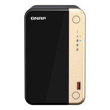 NAS TOWER QNAP TS-264-8G 2x 3,5"/2,5" + 2x SSD M.2 PCIe 2x 2.5GBE 8GB RAM 2x USB3.2 1x HDMI Intel Celeron N5105/N5095 4core TS-2