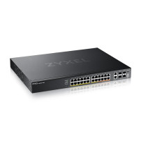 SWITCH ZYXEL XGS2220-30HP 24P Gigabit POE +2P 10GB MultiGigabit POE (Max 400W)+4P 10GB SFP+, Rack Managed Layer 3 Lite Stackable