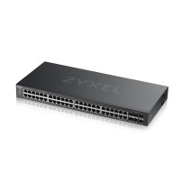 SWITCH ZYXEL GS2220-50 44P Gigabit +4P Dual Personality GBe +2P SFP, IPv6, VLAN, Desktop/Rack Managed Layer 3 Lite GS2220-50-EU0