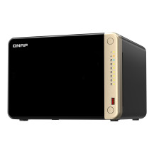 NAS TOWER QNAP TS-664-8G 6HD 3,5"/2,5" + 2x M.2 NOHDD 2PX2.5GBE 8GB RAM DDR4 4P USB HDMI Intel Celeron N5105/N5095 4core TS-664-